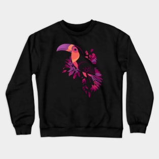 Toucan Silhouette 3 Crewneck Sweatshirt